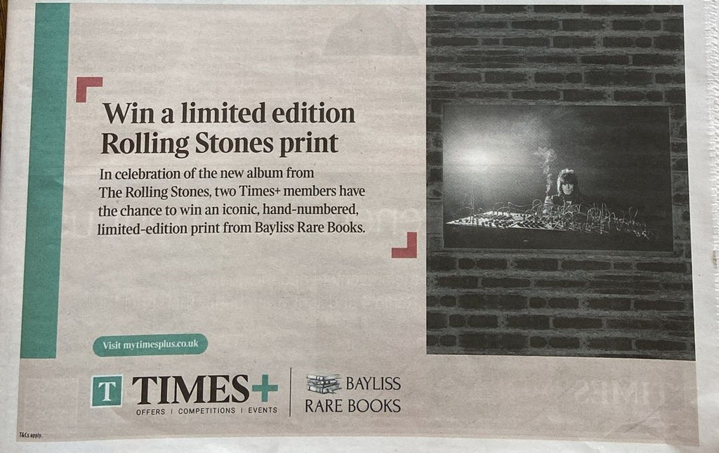 Partnership with The Times and The Sunday Times: The Rolling Stones Giveaway