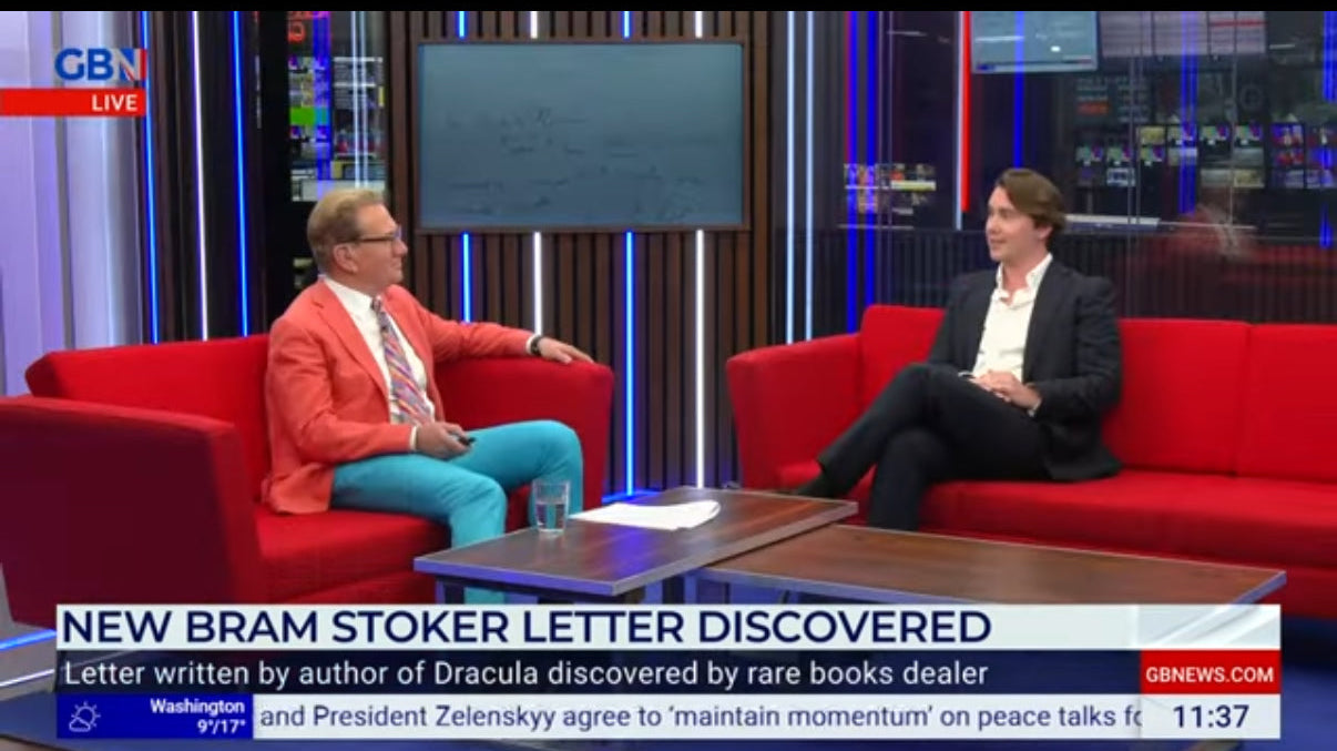 Oliver Bayliss Live on TV with Michael Portillo!