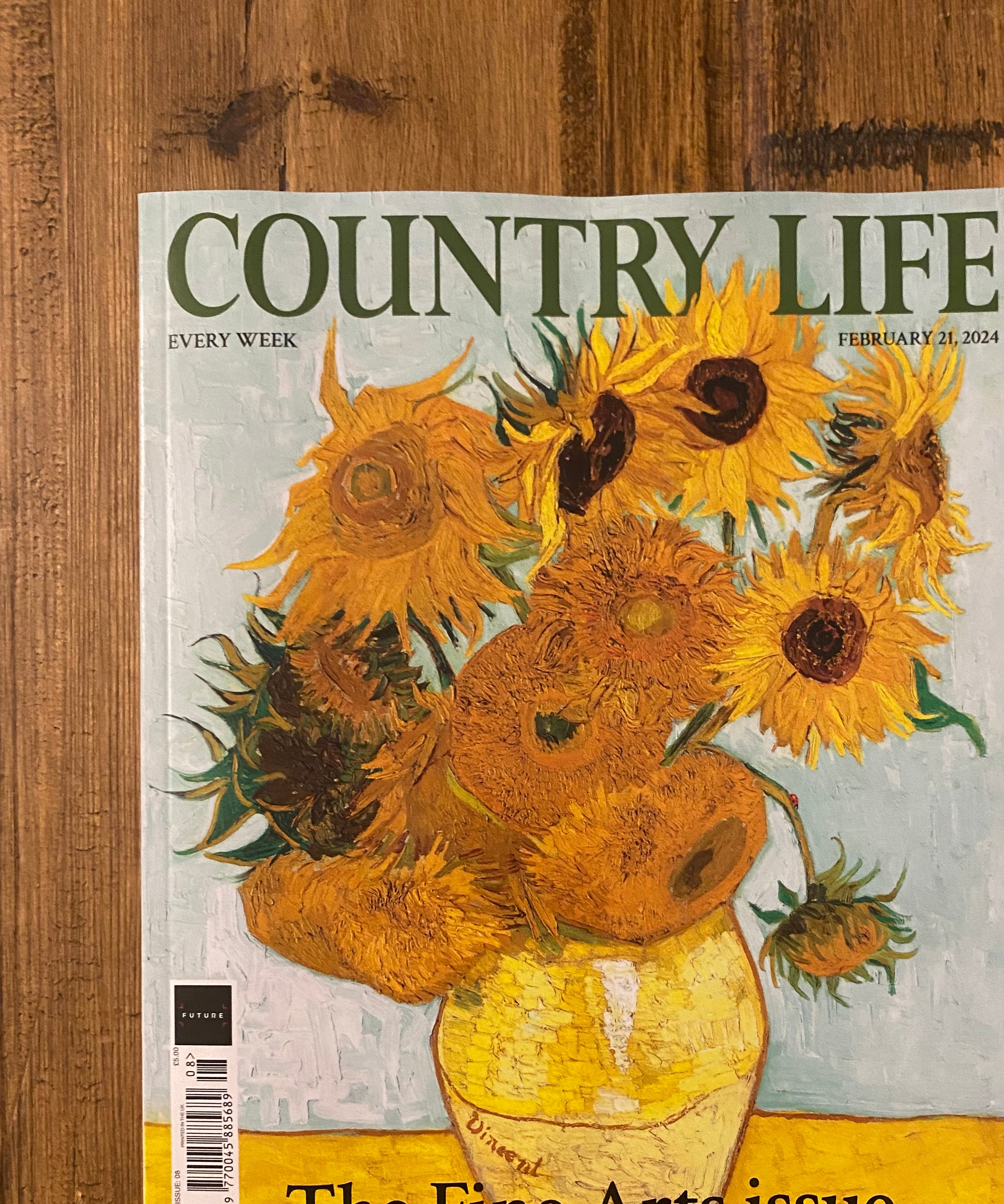 Bayliss Rare Books in The Fine Arts issue of Country Life Magazine