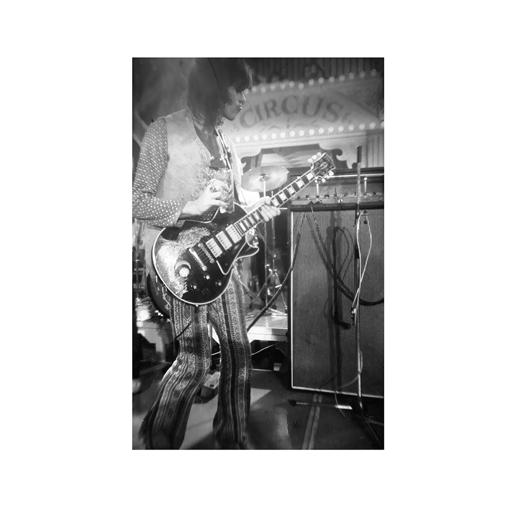 Keith Richards at The Rock and Roll Circus | 1968. – Bayliss Rare Books