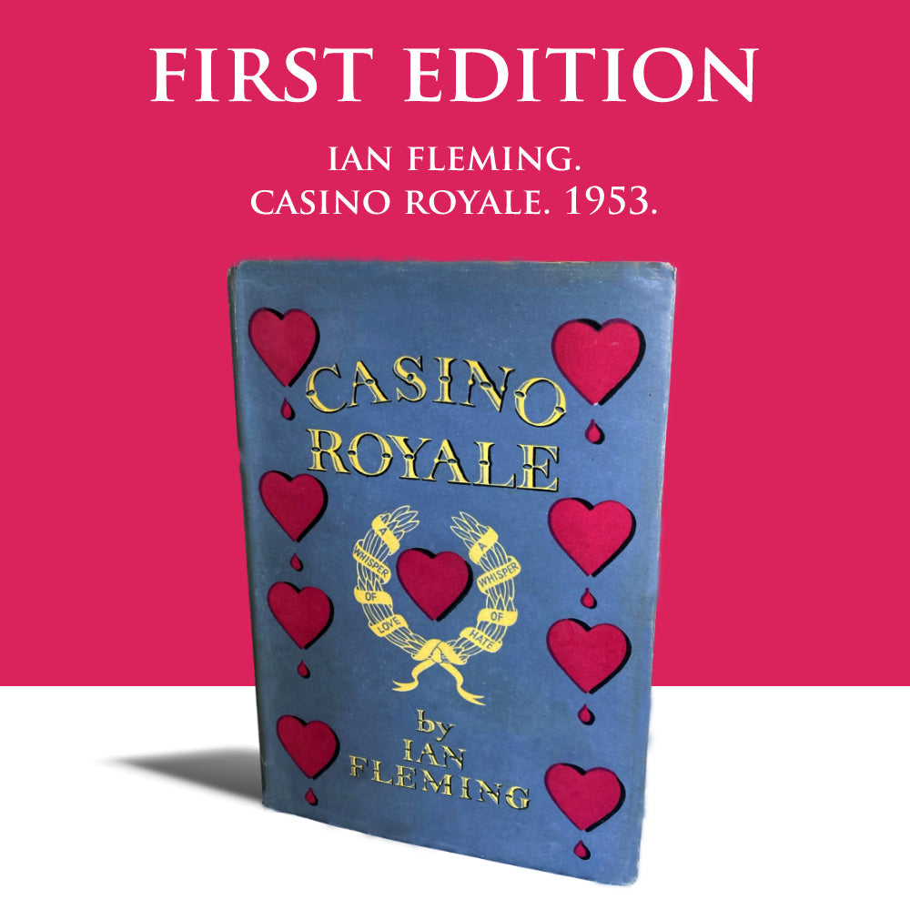 Casino Royale 1953, first edition with first state dustjacket. Bayliss Rare Books Limited