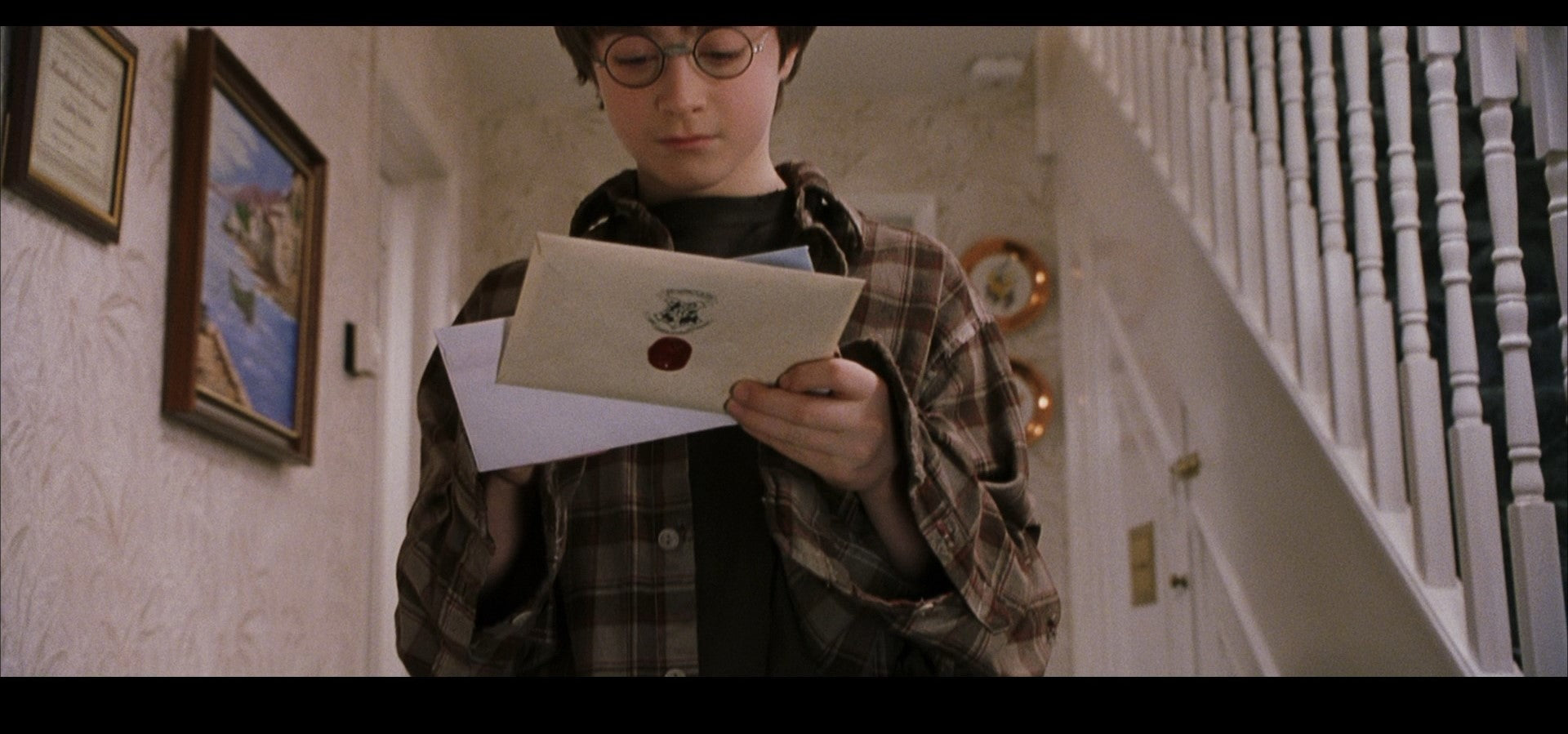 Hogwarts Acceptance Letter  2001, original production made letter
