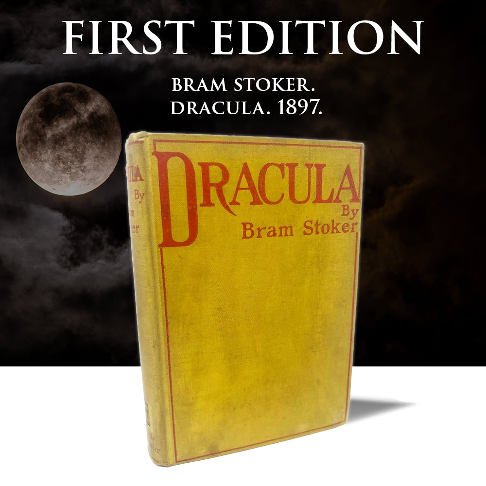 First Gracula Dracula | 1897, first edition of one of the most sought after books in ...