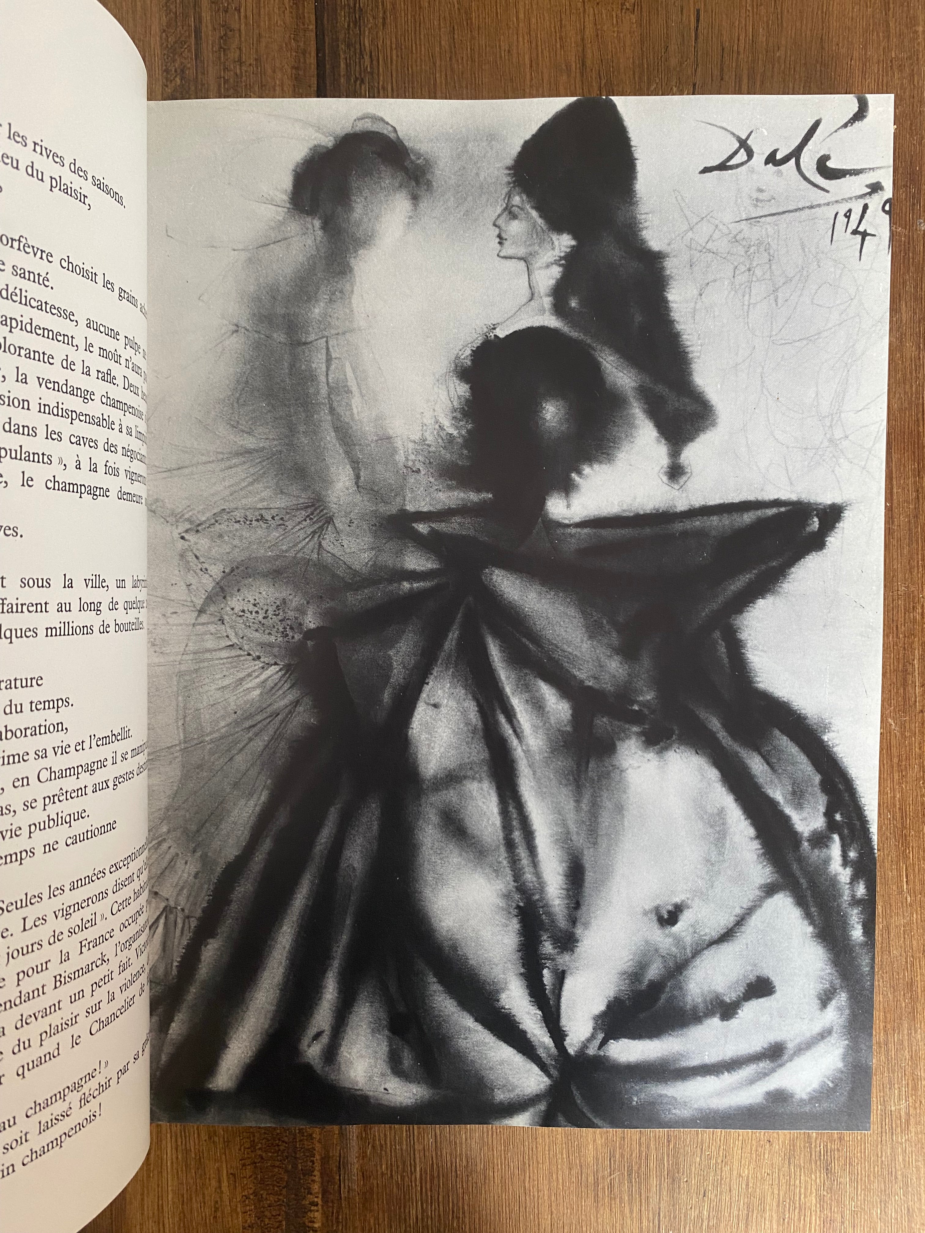LES Vins DE GALA. 洋書 Les Vins de Gala | 1977, first edition of Salvador Dali's