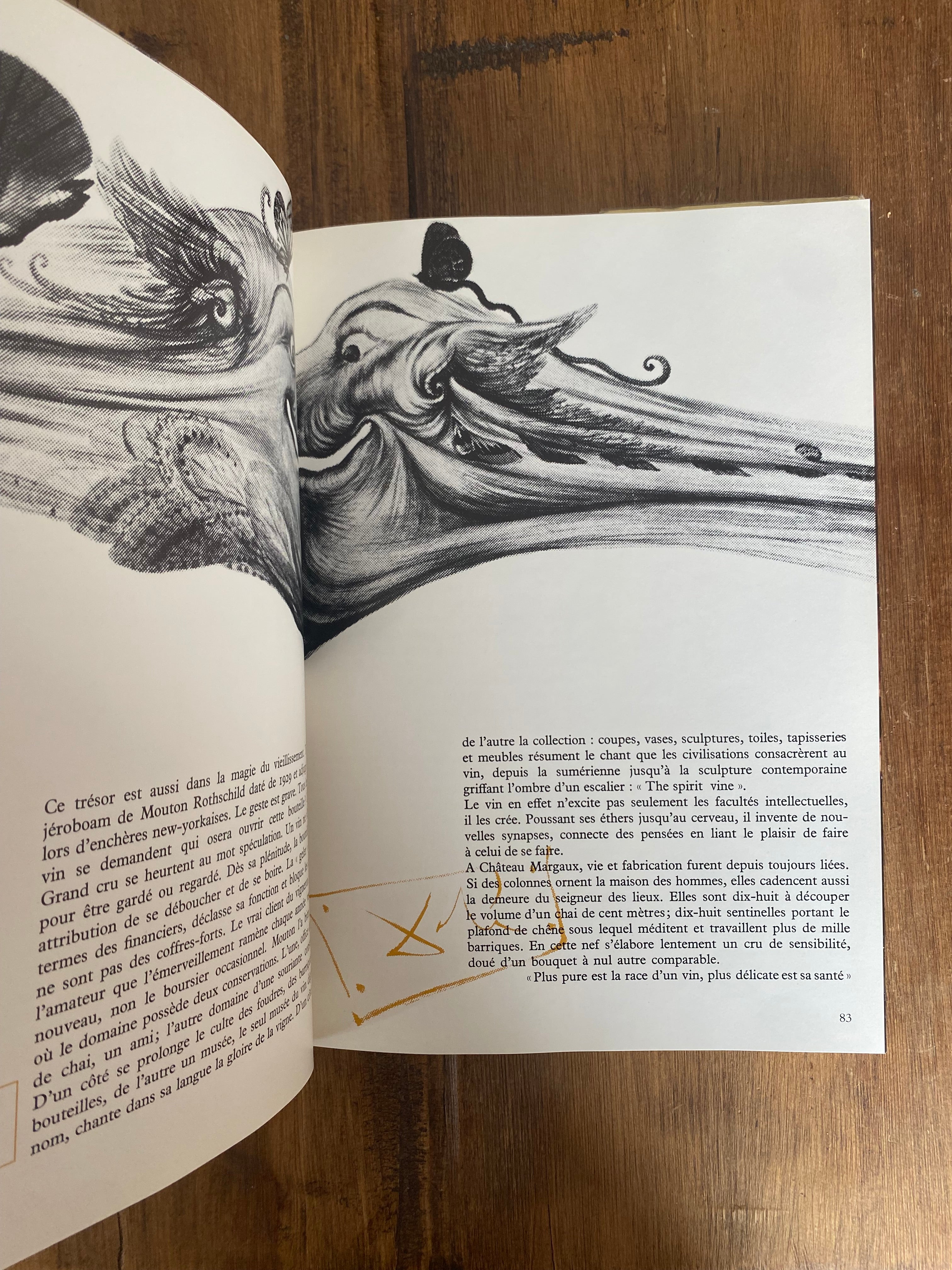 LES Vins DE GALA. 洋書 Les Vins de Gala | 1977, first edition of Salvador Dali's
