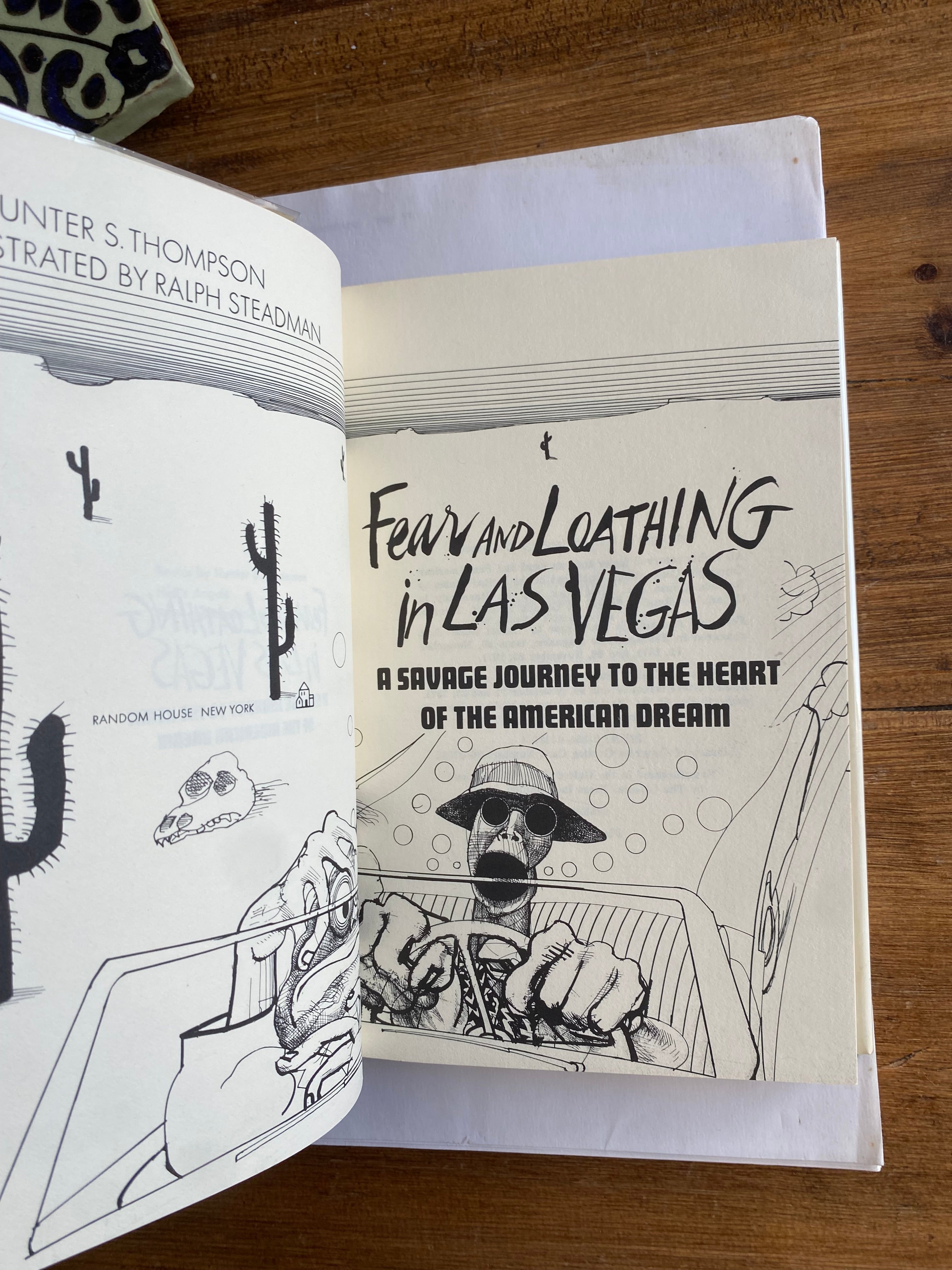 Fear and Loathing in Las Vegas | 1971, first edition alongside the