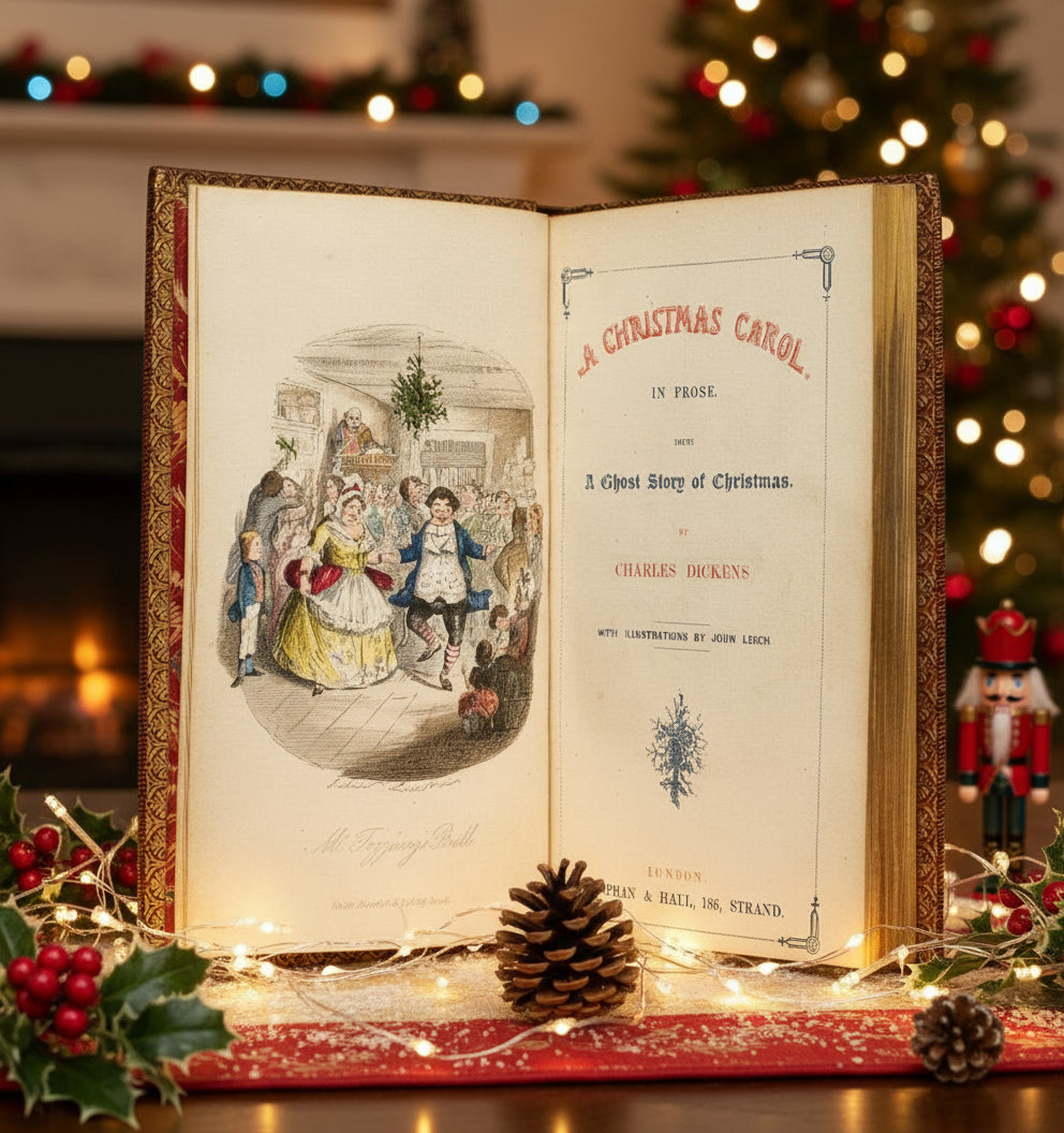 A Christmas Carol | 1843, first edition, signed with a tipped in