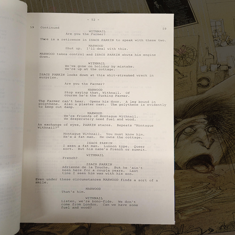 Ideal Scripts WITHNAIL AND I | 1986, Original film Script. – Bayliss Rare Books